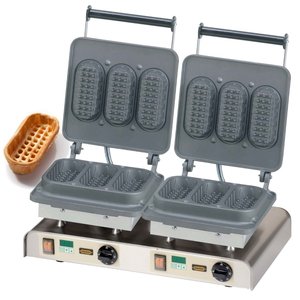 Neumarker Waffle Maker for Baguette Waffle, 4,4 kW