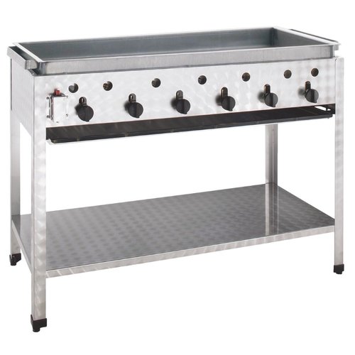Neumarker Gas Griddle 1100 x 485 mm, 24 kW on Open Base Neumarker Gas Griddle 1100 x 485 mm, 24 kW on Open Base