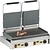 Neumarker Double Cast Iron Contact Grill, Smooth Bottom Plate, Top Grooved, 550 x 230 mm, 5 kW