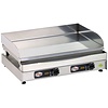 Neumarker Countertop Electric Griddle 600 x 400 mm, Smooth, Chromed, 2 Heating Zones, 6,8 kW, 400V