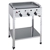 Neumarker Gas Griddle 600 x 485 mm, 12 kW on Open Base
