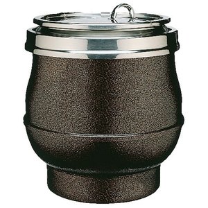 Neumarker Brown Soup Kettle with Hinged Stainless Steel Lid 11 L, 0,85 kW Neumarker Brown Soup Kettle with Hinged Stainless Steel Lid 11 L, 0,85 kW