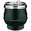 Neumarker Black Soup Kettle with Hinged Stainless Steel Lid 11 L, 0,85 kW