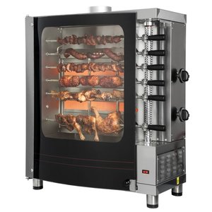 Neumarker Gas Rotisserie Grill 7 Splits, 6,6 kW Neumarker Gas Rotisserie Grill 7 Splits, 6,6 kW
