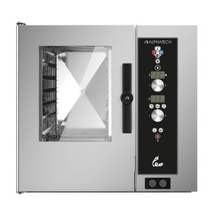 Alphatech by Lainox Piec konwekcyjno-parowy 7 x GN 1/1, gazowy 12 kW Alphatech by Lainox Piec konwekcyjno-parowy 7 x GN 1/1, gazowy 12 kW