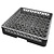 RedFox Gray Dishwasher Basket for Plates 500 x 500 x 108 mm