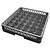 RedFox Gray Dishwasher Glassware Basket 36 compartments / 500 x 500 x 108 mm