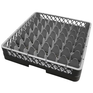 RedFox Gray Dishwasher Glassware Basket 49 compartments / 500 x 500 x 108 mm RedFox Gray Dishwasher Glassware Basket 49 compartments / 500 x 500 x 108 mm