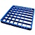 RedFox Blue Dishwasher Glasses Rack Extender 49 compartments / 500 x 500 x 42 mm