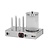 RedFox Heater for hot-dog buns with a container for hot dogs HD-4N