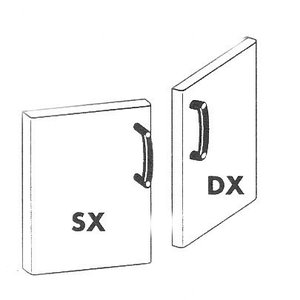 RM GASTRO Door 400 left P-94 SX RM GASTRO Door 400 left P-94 SX