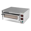 RedFox Single Deck Electric Pizza Oven 2 kW, 1 x Ø 35 cm, with Glass RedFox Single Deck Electric Pizza Oven 2 kW, 1 x Ø 35 cm, with Glass