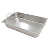 RedFox Stainless Steel Gastronorm Pan 1/1 65 mm, Perforated with Handles