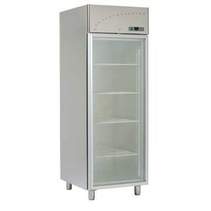 RM GASTRO Szafa chłodnicza przeszklona GN 2/1, 650 L, -2 °C do +8 °C