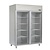 RM GASTRO Szafa chłodnicza 2-drzwiowa przeszklona GN 2/1, 1300 L, -2 °C do +8 °C