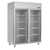 RM GASTRO Double Glass Door Freezer GN 2/1, 1300 L, -22 °C to -18 °C
