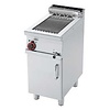 RM GASTRO Electric Steam Grill 550 x 430 mm, 8,16 kW, 400V on Cabinet Base