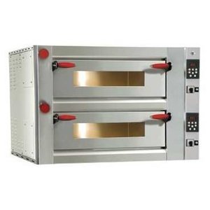 RM GASTRO Double Deck Electric Pizza Oven 18 kW, 12 x Ø 33 cm RM GASTRO Double Deck Electric Pizza Oven 18 kW, 12 x Ø 33 cm
