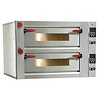 RM GASTRO Piec do pizzy 2-komorowy elektryczny 26,64 kW, 18 x Ø 33 cm