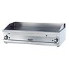 RM GASTRO Countertop Gas Griddle 1160 x 510 mm, Smooth, Superchromed, 2 Heating Zones, 21 kW