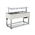 RedFox Warming cabinet 6 x 1/1 GN 200 mm, with drain valve, temp. +60 °C to +90 °C, color Wenge