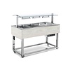 RedFox Warming cabinet 4 x 1/1 GN 200 mm, temp. +90°C to +125°C, color Hemlock