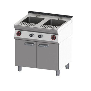 RedFox Warnik do makaronu/Makaroniarka elektryczna 23 l z szafką | VT 70/80 E RedFox Warnik do makaronu/Makaroniarka elektryczna 23 l z szafką | VT 70/80 E