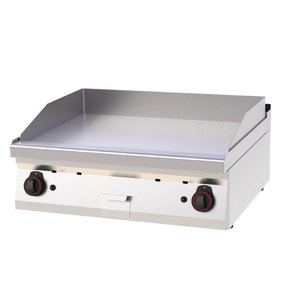 RedFox Gazowa płyta grillowa 796 x 510 mm, gładka, chromowana, 2 strefy grzewcze, 14 kW, nastawna RedFox Gazowa płyta grillowa 796 x 510 mm, gładka, chromowana, 2 strefy grzewcze, 14 kW, nastawna