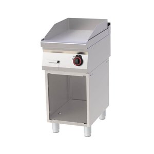 RedFox Gazowa płyta grillowa 396 x 510 mm, gładka, chromowana, 7 kW na podstawie półotwartej RedFox Gazowa płyta grillowa 396 x 510 mm, gładka, chromowana, 7 kW na podstawie półotwartej