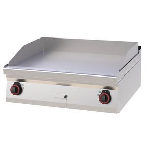 RedFox Elektryczna płyta grillowa 796 x 510 mm, gładka, żeliwna, 2 strefy grzewcze, 9 kW, 400V, nastawna RedFox Elektryczna płyta grillowa 796 x 510 mm, gładka, żeliwna, 2 strefy grzewcze, 9 kW, 400V, nastawna