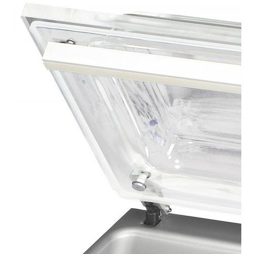 Henkelman Pakowarka komorowa, listwa 420 mm, 21 m³/h, 0,75-1,0 kW z czujnikami H20 i Vacuum Plus, komora 460x420(h)180 mm Henkelman Pakowarka komorowa, listwa 420 mm, 21 m³/h, 0,75-1,0 kW z czujnikami H20 i Vacuum Plus, komora 460x420(h)180 mm