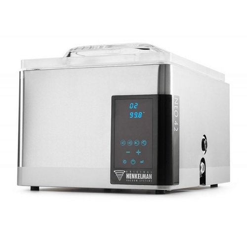 Henkelman Pakowarka komorowa, listwa 420 mm, 21 m³/h, 0,75-1,0 kW z dotykowym panelem sterowania Henkelman Pakowarka komorowa, listwa 420 mm, 21 m³/h, 0,75-1,0 kW z dotykowym panelem sterowania