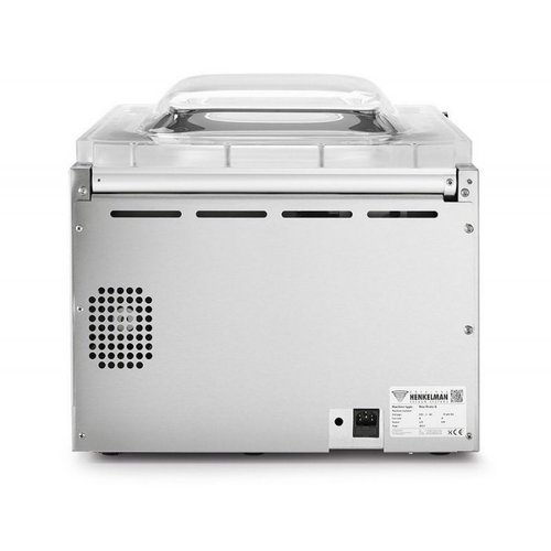 Henkelman Pakowarka komorowa, listwa 420 mm, 21 m³/h, 0,75-1,0 kW z dotykowym panelem sterowania Henkelman Pakowarka komorowa, listwa 420 mm, 21 m³/h, 0,75-1,0 kW z dotykowym panelem sterowania