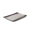 REVOL Dish 32x32 cm brown sand SWELL - REVOL