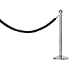 Saro Barrier Post (h)1000 mm, Silver, 9 kg Saro Barrier Post (h)1000 mm, Silver, 9 kg