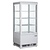 Saro Refrigerated Display Square, 78 L, from 0°C to 12°C, Countertop, Ventilated, White