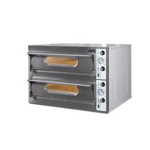Saro Double Deck Electric Pizza Oven 18,4 kW, 12 x Ø 36 cm Saro Double Deck Electric Pizza Oven 18,4 kW, 12 x Ø 36 cm