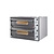 Saro Double Deck Electric Pizza Oven 18,4 kW, 12 x Ø 36 cm