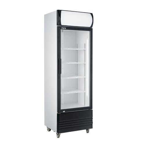 Saro Glass Door Refrigerator 460 L, 0 °C to +10 °C Saro Glass Door Refrigerator 460 L, 0 °C to +10 °C