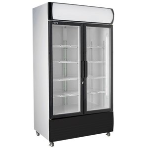 Saro Double Glass Door Refrigerator 580 L, 0 °C to +10 °C Saro Double Glass Door Refrigerator 580 L, 0 °C to +10 °C