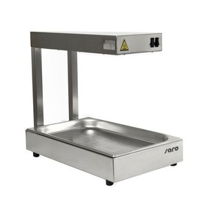 Saro Mostek grzewczy 325x570x(h)480 mm, 1000W, do 60°C z perforowaną blachą Saro Mostek grzewczy 325x570x(h)480 mm, 1000W, do 60°C z perforowaną blachą