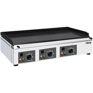 Saro Countertop Electric Griddle Smooth, Ceramic, 3 Heating Zones, 6 kW, 400V Saro Countertop Electric Griddle Smooth, Ceramic, 3 Heating Zones, 6 kW, 400V