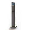 Saro Automatic Stainless Steel Disinfectant Dispenser, 0,8 L