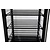 Saro Refrigerated Display Square, 78 L, from 0°C to 12°C, Countertop, Ventilated, Black