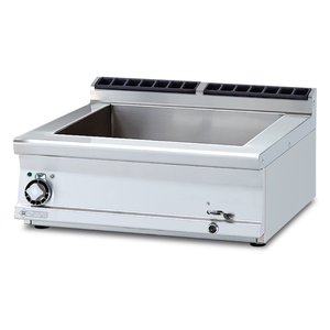 RM GASTRO Bemar wodny elektryczny 1-komorowy, GN 2/1 + 2 x GN 1/3, nastawny z zaworem spustowym, 5,7 kW RM GASTRO Bemar wodny elektryczny 1-komorowy, GN 2/1 + 2 x GN 1/3, nastawny z zaworem spustowym, 5,7 kW