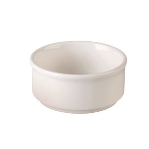 Rak Butter dish 100 ml, stackable Banquet line PORCELAIN Rak Butter dish 100 ml, stackable Banquet line PORCELAIN