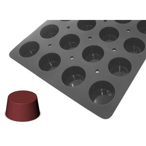 de BUYER Silicone molds moul flex pro - portions muffins, 24 cakes 60 cm DE BUYER