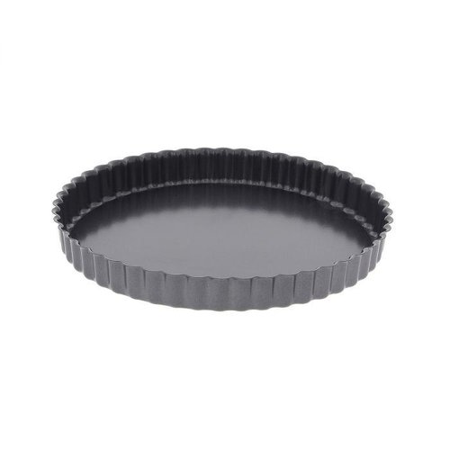 de BUYER Round fluted tart mould loose base, ? 28 cm DE BUYER