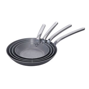 de BUYER Carbon Steel Frying Pan with Cold Handle Ø280 mm de BUYER Carbon Steel Frying Pan with Cold Handle Ø280 mm