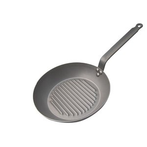 de BUYER Carbon Steel Grill Pan Ø300 mm